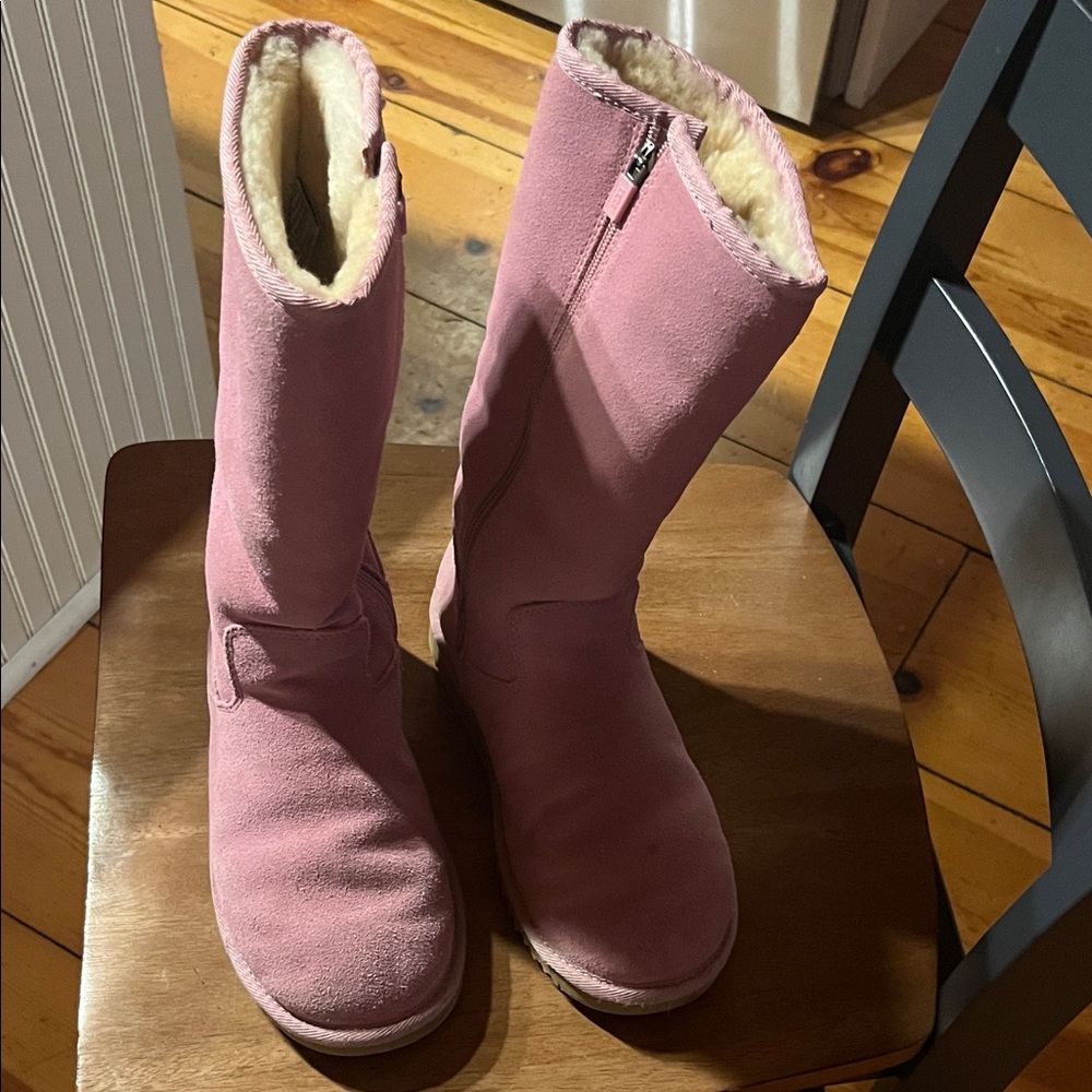 UGG Pink Winter Boots